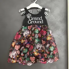 Grand Ground グラグラ ノースリーブワンピース 100のサムネイル