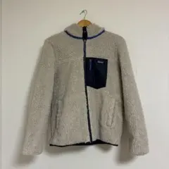 大人女性にも⭐︎patagoniaパタゴニアリバーシブルジャケットフード付きXXL