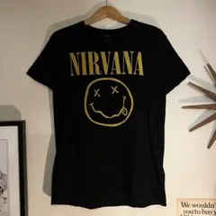y2k Nirvana スマイル tシャツ 00s - メルカリ
