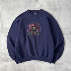 90s USA製　JAN SPORT ジャンスポーツ　スウェット　カレッジ　刺繍