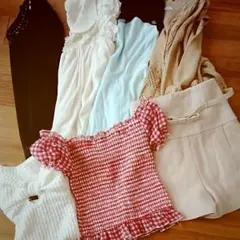 夏物福袋①snidel、LIP、INGNI