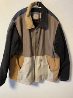 希少性⭕️ Carhartt マルチカラー コットンジャケットのサムネイル