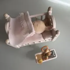 シルバニアファミリー ベビーベッドセット