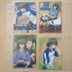 テニスの王子様☆不二周助 シャイニングクリアカード4枚セット