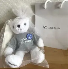 LEXUS 20th Anniversary テディベア ぬいぐるみ