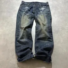 LEVIS archive 鬼ヒゲ 縦落ち ワイドデニム swag y2k LEVIS archive 鬼ヒゲ 縦落ち ワイドデニム swag y2k - メルカリ