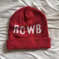 RCWB ニット帽 レッド