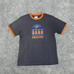 00s NIKEナイキ BEAVERTON OREGON リンガーTシャツ