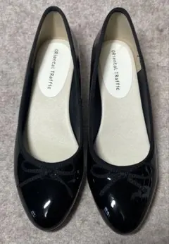 【3843】oriental traffic エナメル パンプス ブラック 38