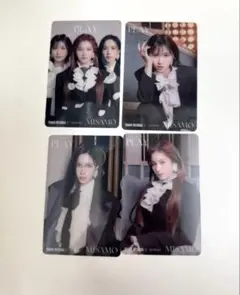 MISAMO PLAY タワレコ　クリアトレカ　特典 サナ　ミナ　モモ