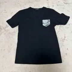 LOVELESS ラブレス Tシャツ Vネック ドクロ ブラックのサムネイル