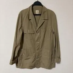 Scye カバーオール ベージュ サイズ40 ライトブラウン　美シルエット