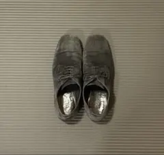 prada archive square toe suede shoes