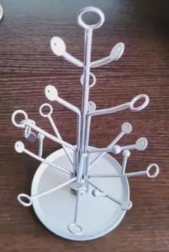 ツリー型アクセサリースタンド　シルバー