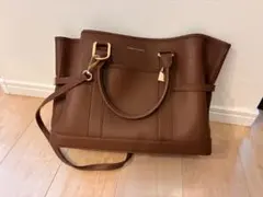 CHARLES & KEITH ブラウン トートバッグ キャメル