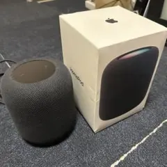 HomePod 第二世代 ミッドナイト 箱付き 初期化済 - メルカリ