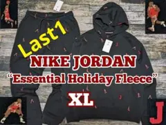 残少 XL ナイキ ジョーダン スウェット 上下セットアップ 裏起毛フリース 黒