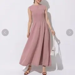 アプワイザーリッシェ　ホールガーメントビスチェ切替ワンピース