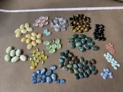 天然石　ルース　カボション　詰め合わせ　95個