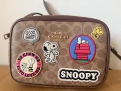 COACH×PEANUTS ジェイミー カメラ バッグ スヌーピー CBM27 - メルカリ