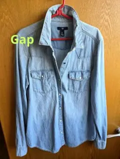 GAP デニムシャツ 長袖 ウエスタンシャツのサムネイル