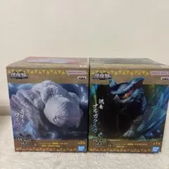 鎮座獣　モンスターハンター ナルガクルガ フルフル フィギュアセット