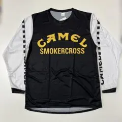 【新品未使用】CAMEL モトクロスシャツ L キャメル ロンT ジャージ 黒白のサムネイル