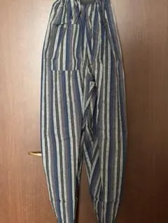 うさとの服　大人気藍染めのイカキュロットパンツ うさとの服 大人気藍染めのイカキュロットパンツ - メルカリ
