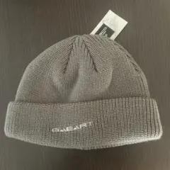 【新品】Kasco ニット帽 ビーニー グレー
