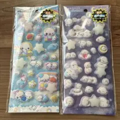 【2枚セット】正規品　ピカプニシール　あわわちゃん　pikapuni