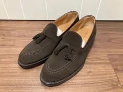 リーガル　タッセルローファー　スウェード　ブラウン