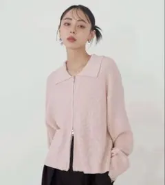 ポロカーディガン カーディガン