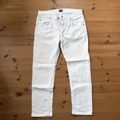 Lee Riders ホワイトデニム スリムフィット
