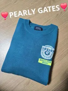 ❣️PEARLY GATESパーリーゲイツロゴニットセーター❣️サイズ1