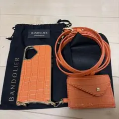 BANDOLIER オレンジ クロコダイル風 iPhoneケースのサムネイル