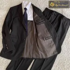 極美品 セオリー XL Loro Piana 光沢 細身 濃紺系 高級スーツ - メルカリ