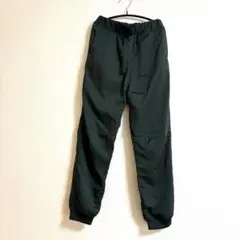 ジーユー 子供服 150 防寒パンツ 裏起毛 ウエストゴム ダークグリーン