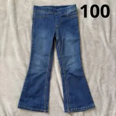 H&M デニム フレアパンツ 100