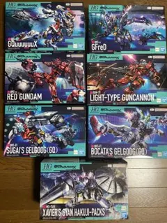 ガンプラ 8体セット ジークアクスはおまけ - メルカリ