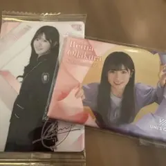 櫻坂46 小田倉麗奈 UNI'S ON AIR スクエア缶バッジ 生写真 トレカ