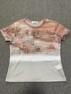 Ray BEAMS 半袖 Tシャツ アートプリント／ シースルーのサムネイル