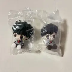 僕のヒーローアカデミア ヒロアカ 緑谷出久 飯田天哉　ラバーフィギュア