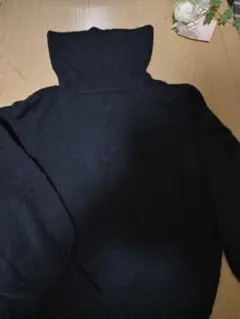 ハイネックニット ウール