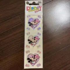 未使用　サンディライオン　Disney ミッキー ミニー ステッカー ハート