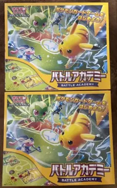 ポケモンカードゲーム バトルアカデミー 2個セットシュリンク付き