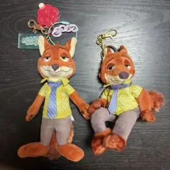 ニック・ワイルド ぬいぐるみ キーホルダー
