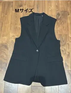 美品GU オーバサイズジレ ベスト Mサイズ