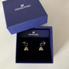 SWAROVSKI スワロフスキー ピアス ゴールド クリスタル