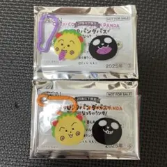 コジコジ×ブラックパンダ　推しカラーマルチケース　パープル　オレンジ