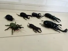昆虫フィギュア 7体セット カブトムシ クワガタ